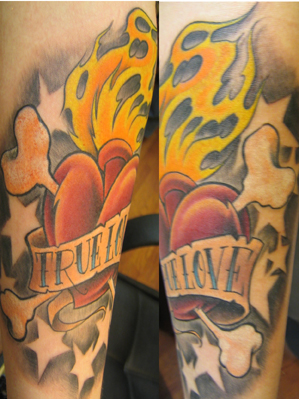 Looking for unique  Tattoos? True Love tattoo